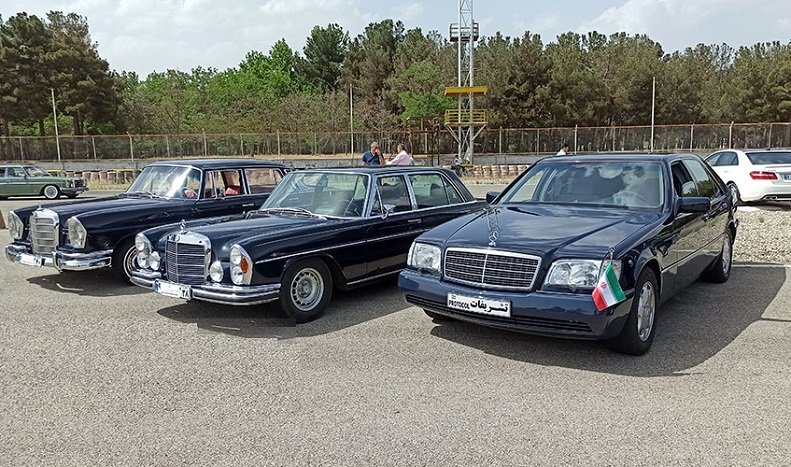 بنز سه میلیاردی وزارت امور خارجه در پیست آزادی تهران