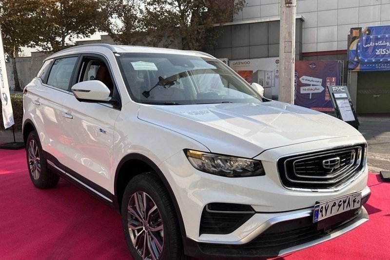 قیمت جدید جیلی آزکارا ویژه آبان ماه اعلام شد