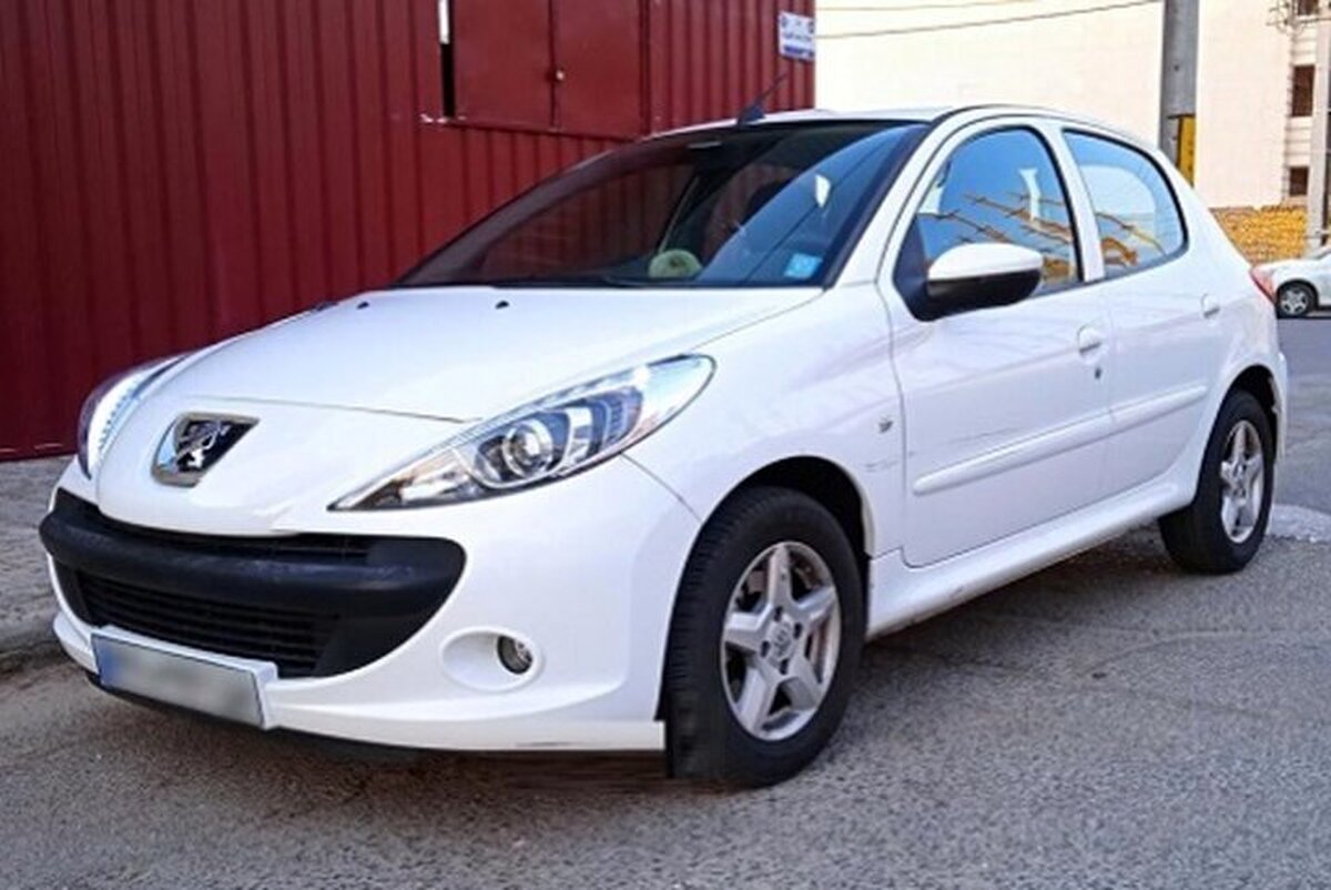 قیمت پژو ۲۰۶ امروز ۱۰ تیر/ آخرین بازمانده؛ 650 میلیون