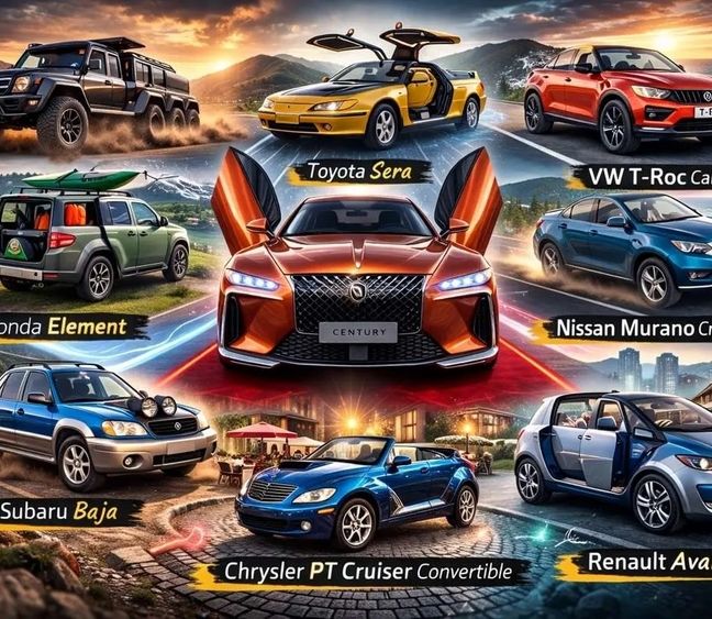 عجیب‌ترین خودروهای جهان؛ شاسی‌بلند روباز، کوپه‌ شیشه‌ای و بنز شش‌چرخ