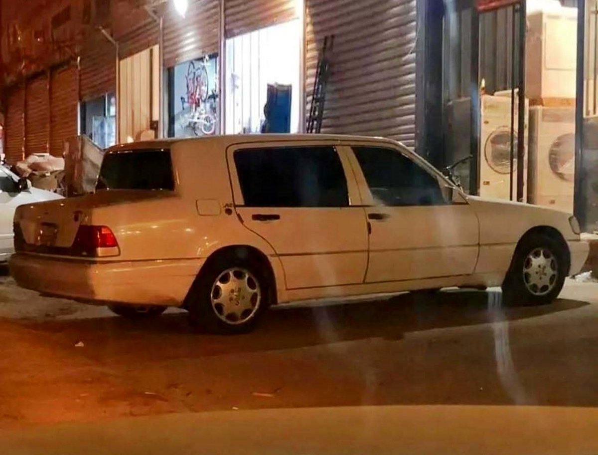 تصاویر لو رفته از زشت‌ترین بنز جهان!