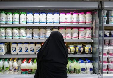افت ۱۰ درصدی مصرف لبنیات در سال جاری