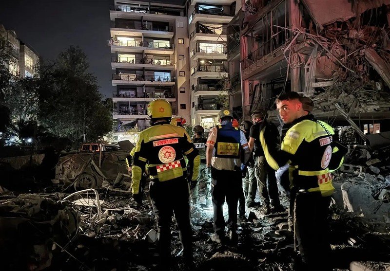 فلج کردن اسرائیل با شلیک به هفت هدف (تصویر نقشه)