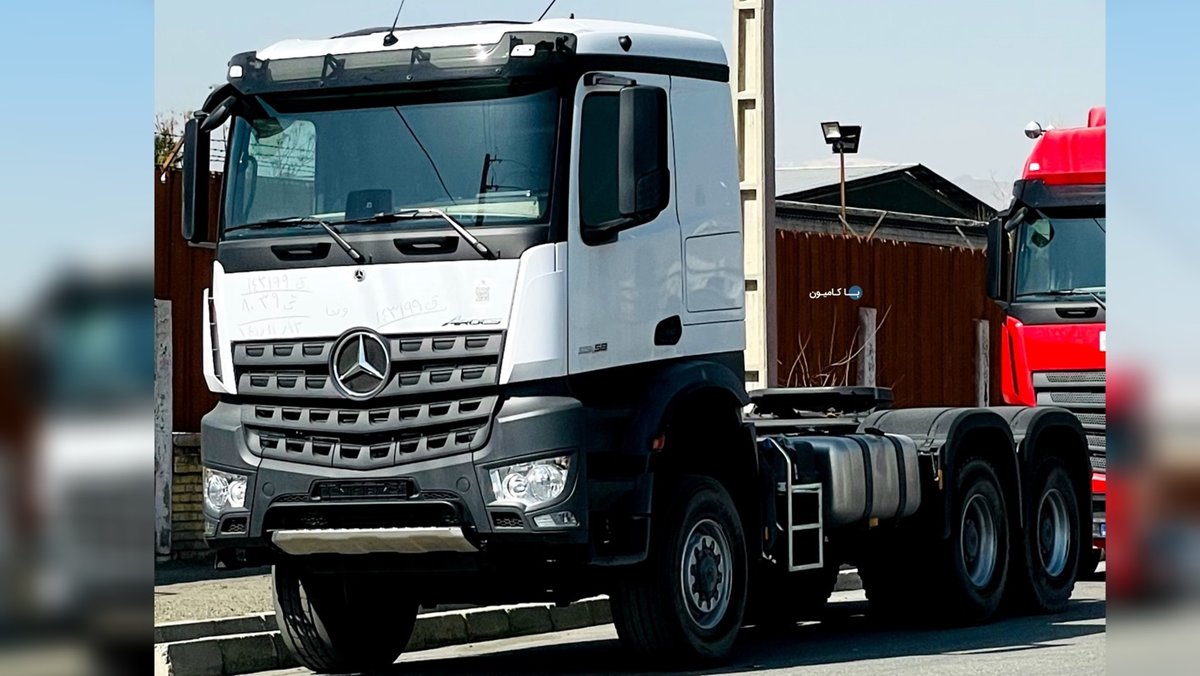 کامیون بنز آروکس؛ غول ۲۵۰ تنی که جادههای اروپا را تسخیر میکند! (تصویر)