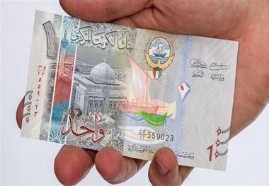 قیمت دینار کویت در بازار آزاد