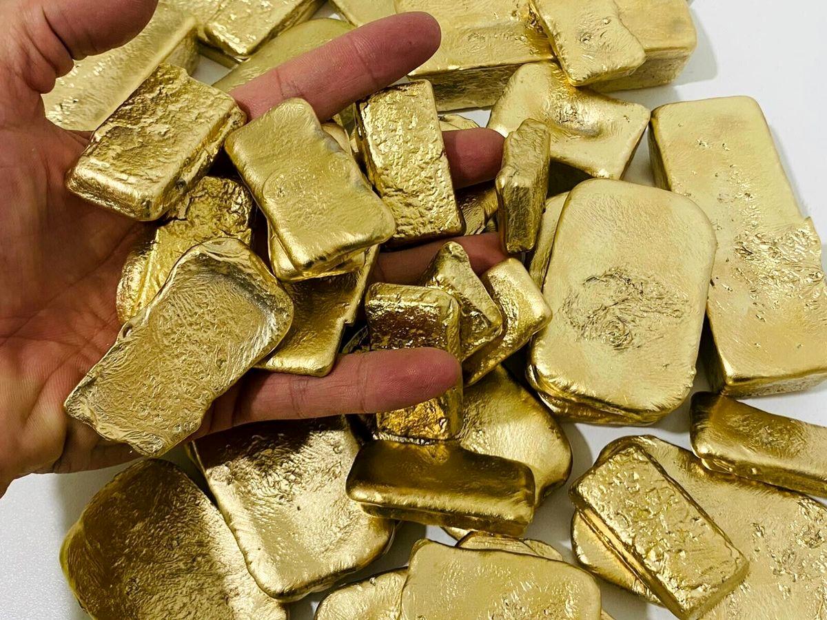 قیمت طلای آب شده نقدی‌ امروز ۲۵ فروردین ۱۴۰۳