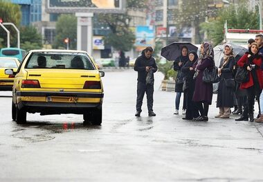 افزایش نرخ کرایه تاکسی‌ها در باران ممنوع شد