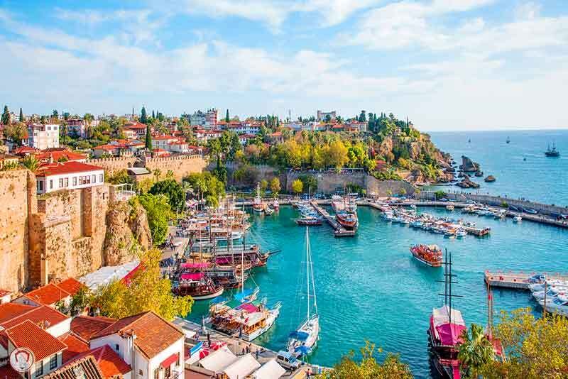 قیمت تور هوایی آنتالیا امروز ۲۳ خرداد ۱۴۰۳