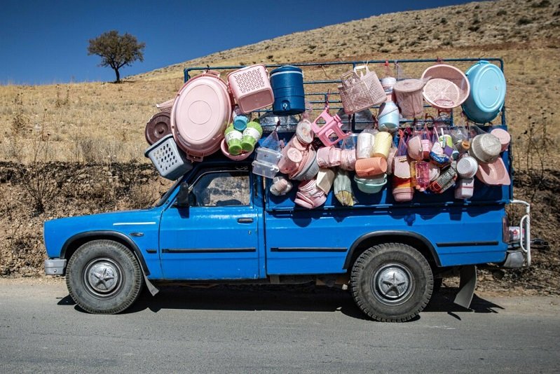 نیسان آبی با فرمان راست و رنگ طلایی آماده صادرات شد! (فیلم)