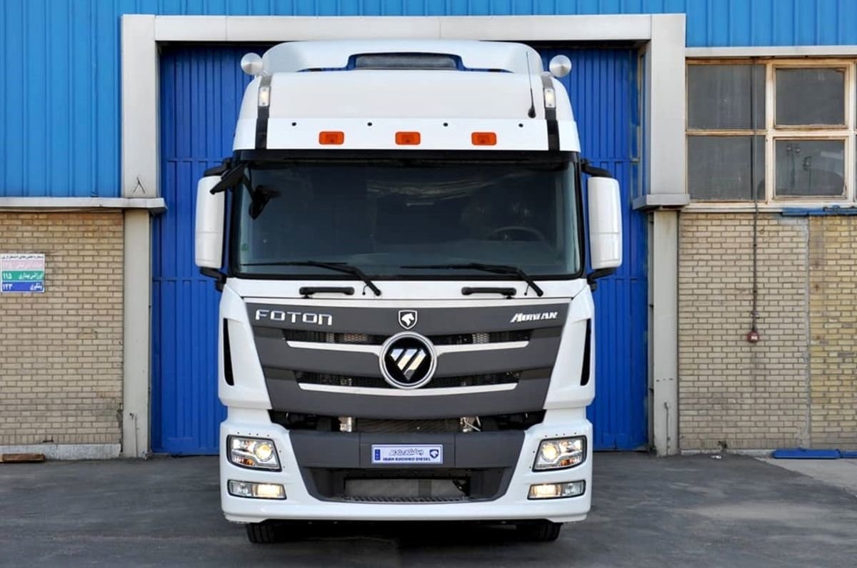 کشندههای فردا دیزل در نمایشگاه خودروی تبریز رونمایی شدند