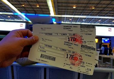 قیمت بلیط هواپیما تهران اهواز امروز ۲۴ شهریور ۱۴۰۳