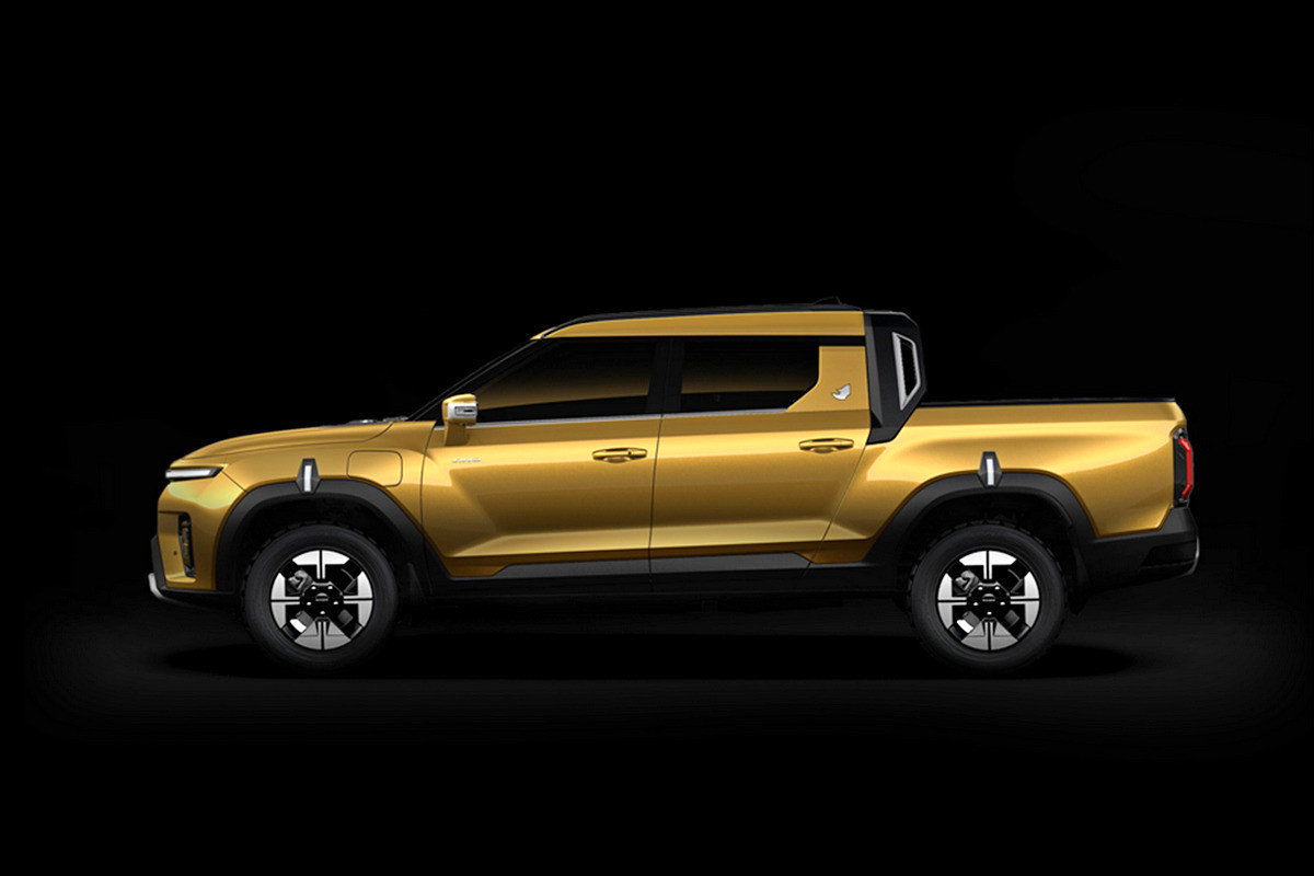 پیکاپ موسو روی خط مونتاژ (تصویر)