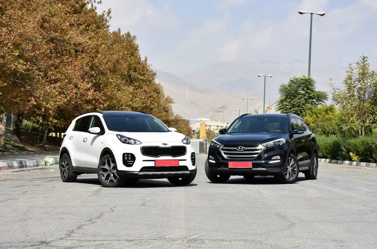 مقایسه کیا اسپورتیج و هیوندای توسان‌ وارداتی
