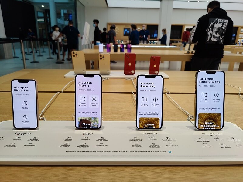 قیمت گوشی‌های اپل، امروز ۱۱ فروردین ۱۴۰۳