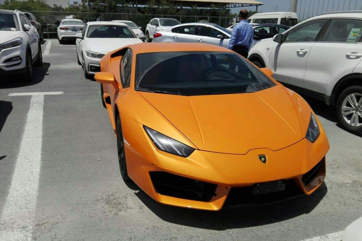 جولان اولین لامبورگینی هوراکان EVO در ایران