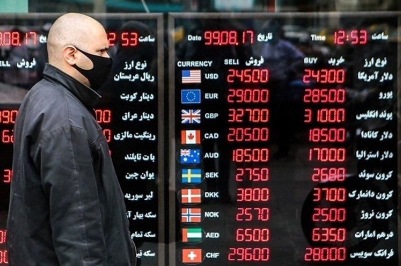 قیمت دلار و یورو امروز 13 آبان/ بازگشت یورو به کانال 55 هزار تومان